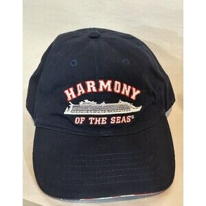 Royal Caribbean Harmony Of The Seas Hat/Cap Adjustable Strap Back Ship Image
